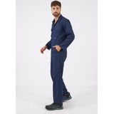 HAVEP 2096 Overall drukknoop Korenblauw maat 60