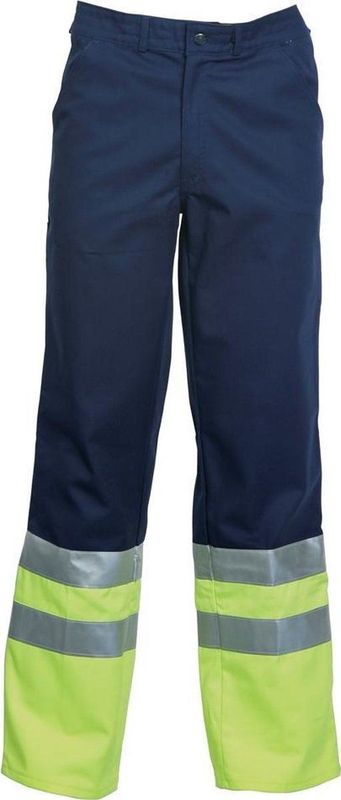 HAVEP Werkbroek High Visibility 8397 - Marine/Fluo Geel