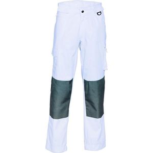 HAVEP Werkbroek Worker kniezakken 8597 - Wit/Grijs - 60