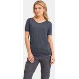 Nomad - Pure - T-shirt - Grafiet - Dames - 100% Merinowol