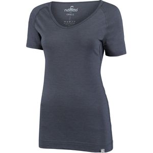 Nomad - Pure - T-shirt - Grafiet - Dames - 100% Merinowol