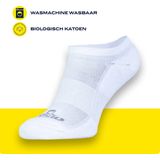 NOMAD - Wandelsokken - Wit - 3 Pack - Enkelsokken - Maat 35-38