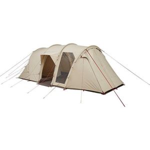 NOMAD® Dogon 4 (+2) persoons Tent | Topkwaliteit | 20,4 M2 | Ademend Doek | Extra Hoog | 4 personen
