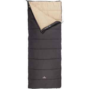 NOMAD® Blazer Slaapzak Dekenmodel | Grijs | 205x80 cm | Katoen | Aanritsbaar | Tochtstrip | Tweewegrits | Incl Hoes