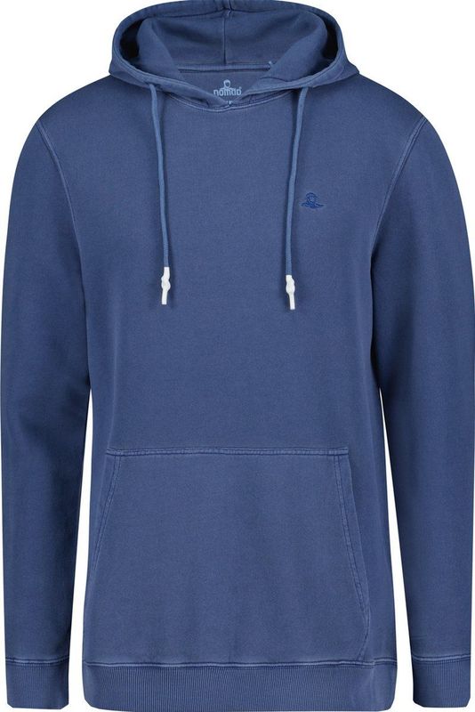 NOMAD® Gisborne Hoodie Heren | S | Blauw | Duurzaam Nature Dye | Biologisch Katoen | Ademend & Zacht