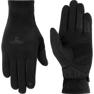 NOMAD® Stretch Handschoen | Maat M Zwart | Voor Herfst / Wandelen | Anti-slip Grip | Touch-screen functie | Machinewasbaar