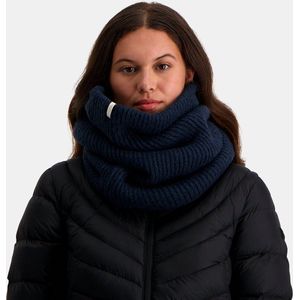 NOMAD® Turoa Colsjaal Dames Blauw | Winter Warm & Zacht | Gebreide Wolmix