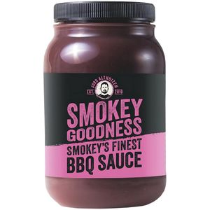 Smokey Goodness BBQ saus Smokey's Finest 500 ml