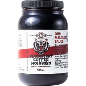 Smokey Goodness BBQ saus Blackstrap Coffee 500 ml