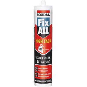 Soudal Fix All High Tack WIT 290ml - 12 KOKERS