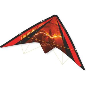 Thunder Delta - Vlieger - Multicolor - Nylon - 135 x 65 cm