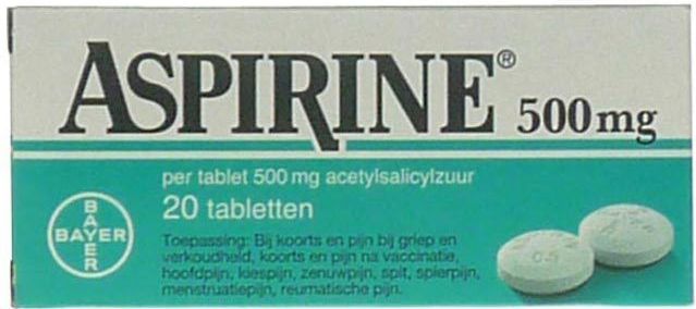 Aspirine Pijnstiller Tablet