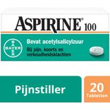 Aspirine 100 mg 20 tabletten