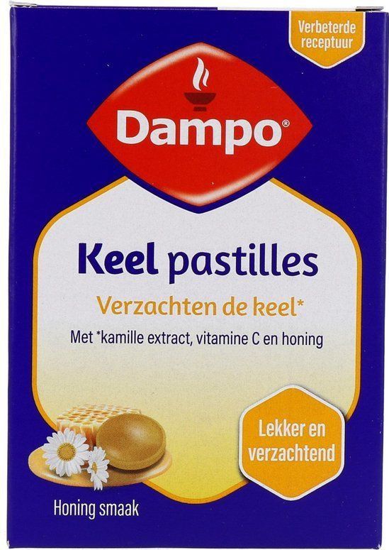 Dampo - Keelpastilles - Kruidenpreparaat - Met Vitamine C