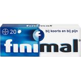 Finimal: einde aan hoofdpijn en spierpijn, 20 tabletten