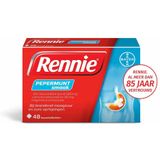 Rennie Pepermunt kauwtabletten bij brandend maagzuur, 48 stuks