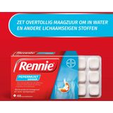 Rennie Pepermunt kauwtabletten bij brandend maagzuur, 48 stuks