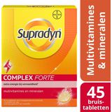 Supradyn Complex Forte multivitaminen - voor extra energie bij vermoeidheid - 45 bruistabletten