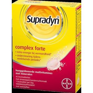 Supradyn Suprad complex forte 45 bruistabletten