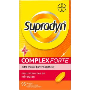Supradyn Complex Forte multivitaminen - voor extra energie bij vermoeidheid - 95 tabletten