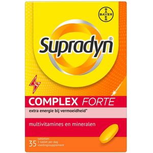 Supradyn Complex Forte multivitaminen - voor extra energie bij vermoeidheid - 35 tabletten