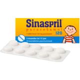 Sinaspril Paracetamol 120mg - Pepermuntsmaak - Pijnstiller - 10 tabletten