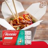 Rennie Suikervrij kauwtabletten bij brandend maagzuur, 36 stuks