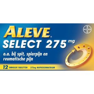 Aleve - Select - Pijnstiller - 275 mg - 20 Tabletten