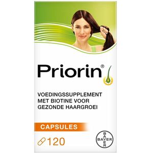 Priorin - Vitaminenpreparaat - 120 Capsules - Biotine - Haargezondheid