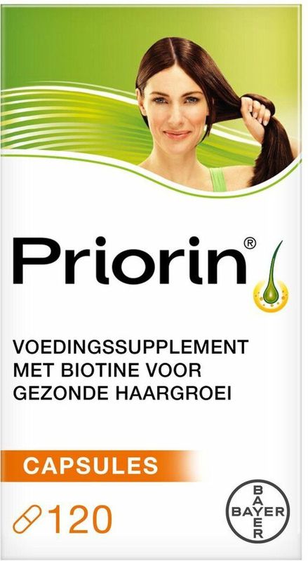 Priorin - Vitaminenpreparaat - 120 Capsules - Biotine - Haargezondheid