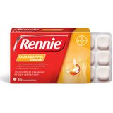 Rennie Sinaasappel kauwtabletten bij brandend maagzuur, 36 stuks