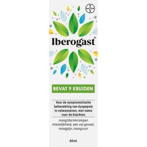 Iberogast - Druppels - Bij Prikkelbare Maag- en Darmklachten - Negen Geneeskrachtige Kruiden