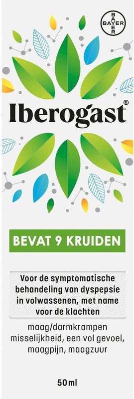 Iberogast - Druppels - Bij Prikkelbare Maag- en Darmklachten - Negen Geneeskrachtige Kruiden