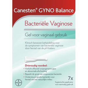 Canesten Gyno Balance Gel - bij bacteriele vaginose - 7 stuks