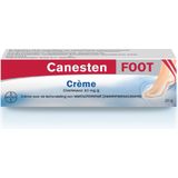 Canesten - Foot Crème - Voetschimmel - 10 mg/g - Effectieve Behandeling