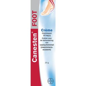 Canesten - Foot Crème - Voetschimmel - 10 mg/g - Effectieve Behandeling