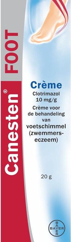 Canesten - Foot Crème - Voetschimmel - 10 mg/g - Effectieve Behandeling