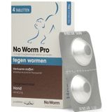 Exil No Worm Pro - Kleine Hond - 4 Tabletten