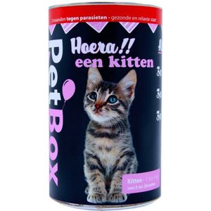 Petbox kitten tegen vlooien, teken en wormen!