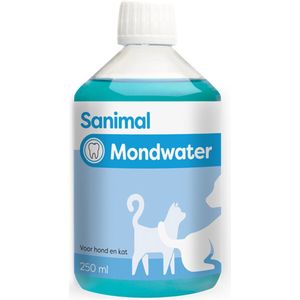 Sanimal Mondwater Hond & Kat 250 ml