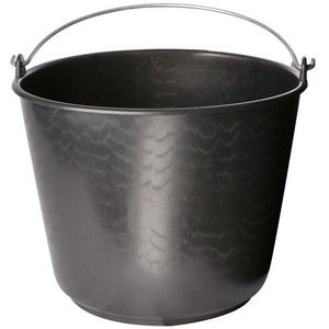 Kreuwel 4001 Bouwemmer - 12L - Zwart