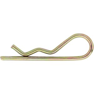 Dulimex 310-04E Borgveer enkel verzinkt 4mm 9.720310004