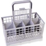 Bestekmand - Grijs - Plastic - Geschikt voor Vaatwasmachines