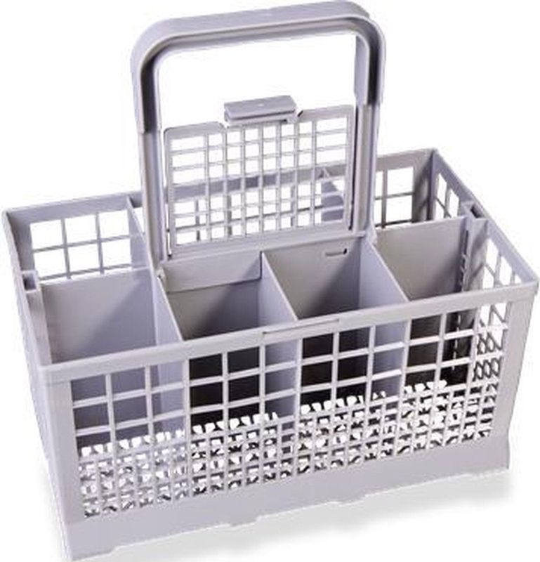 Bestekmand - Grijs - Plastic - Geschikt voor Vaatwasmachines