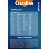CleanBag Professional - Stofzuigerzakken - Kunststof - Inhoud 5 Stuks