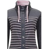 Pastunette - Cozy Stripes - Huispak - Grijs - Velour