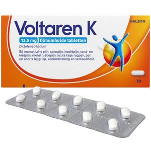 Voltaren K 12,5 mg 10 tabletten