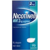 Nicotinell Zuigtablet Mint 2mg - 1 x 96 zuigtabletten