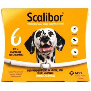 Intervet Tekenband Scalibor grote rassen - Large (65 cm)