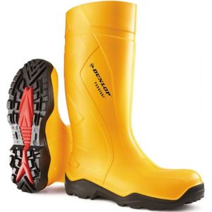 DUNLOP Sicherheitsstiefel Purofort+ Full Safety Größe 42 gelb - 45507-42